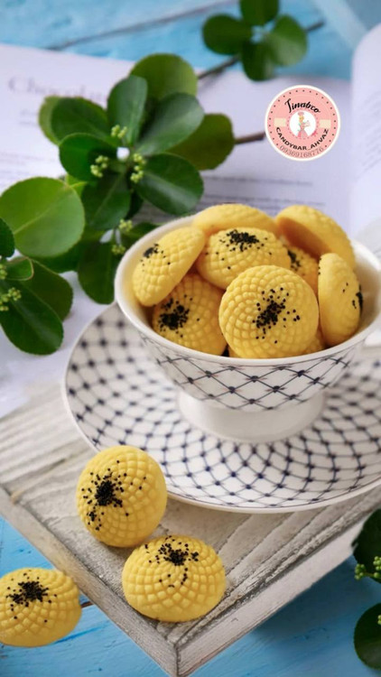 شیرینی برنجی زعفرانی